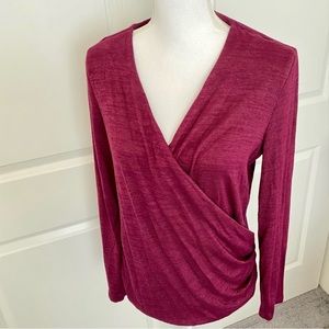 Banana Republic wrap top